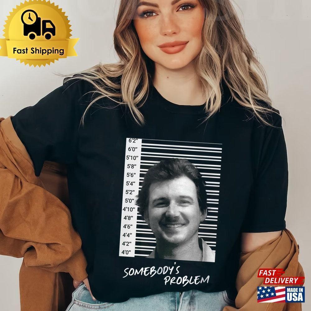 Morgan Mugshot Shirt Wallen Broadway Chairs Classic